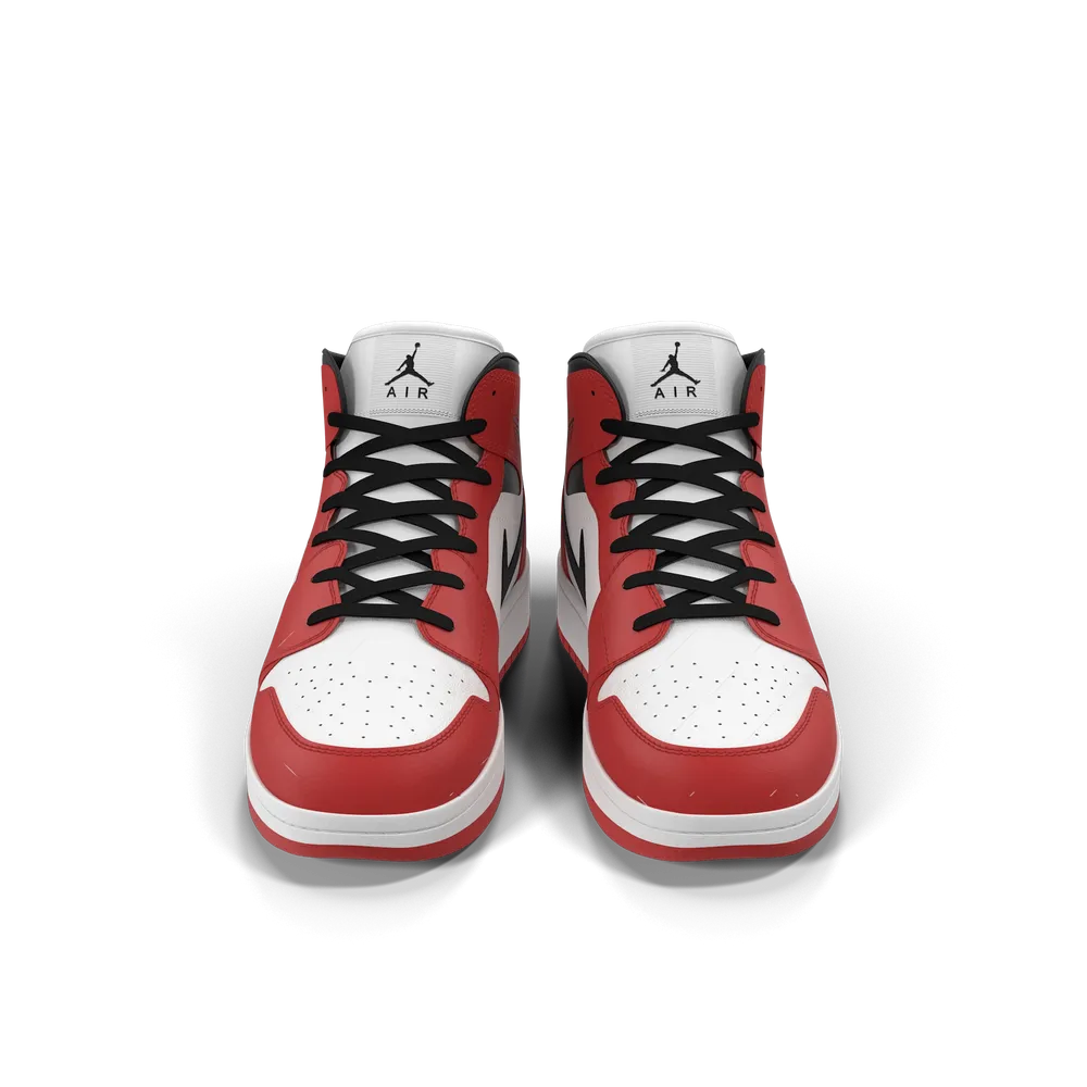 Nike Air Jordan 1 червоно-чорні